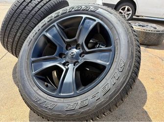 FREE DELIVERY - 4x 2024 Ram 1500 Wheels Laramie rims Bridgestone 275/55/20 98% Tread 6x5.5