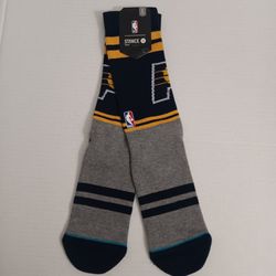 Indiana Pacers Stance City GYM Pacers Crew Socks L (9-12)