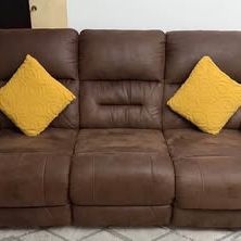 Power reclining sofa