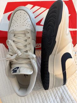 Nike Dunk Low White Midnight Navy - Men’s size 9.5
