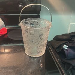 Fostoria Oak Leaf Ice Bucket