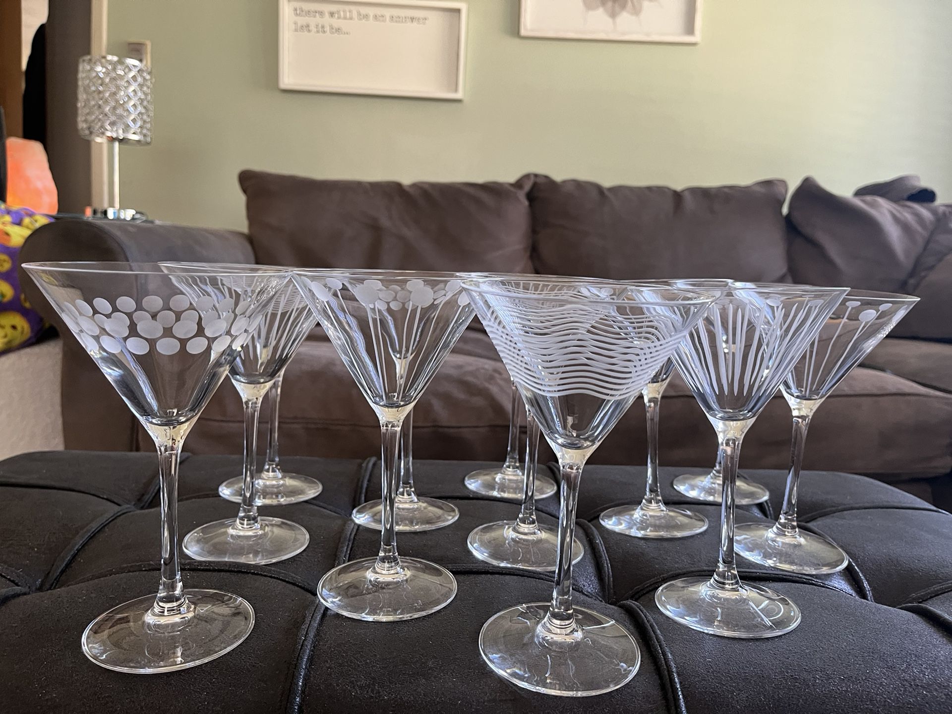 Mikasa Cheers Too, 10 ounce, Martini Glasses