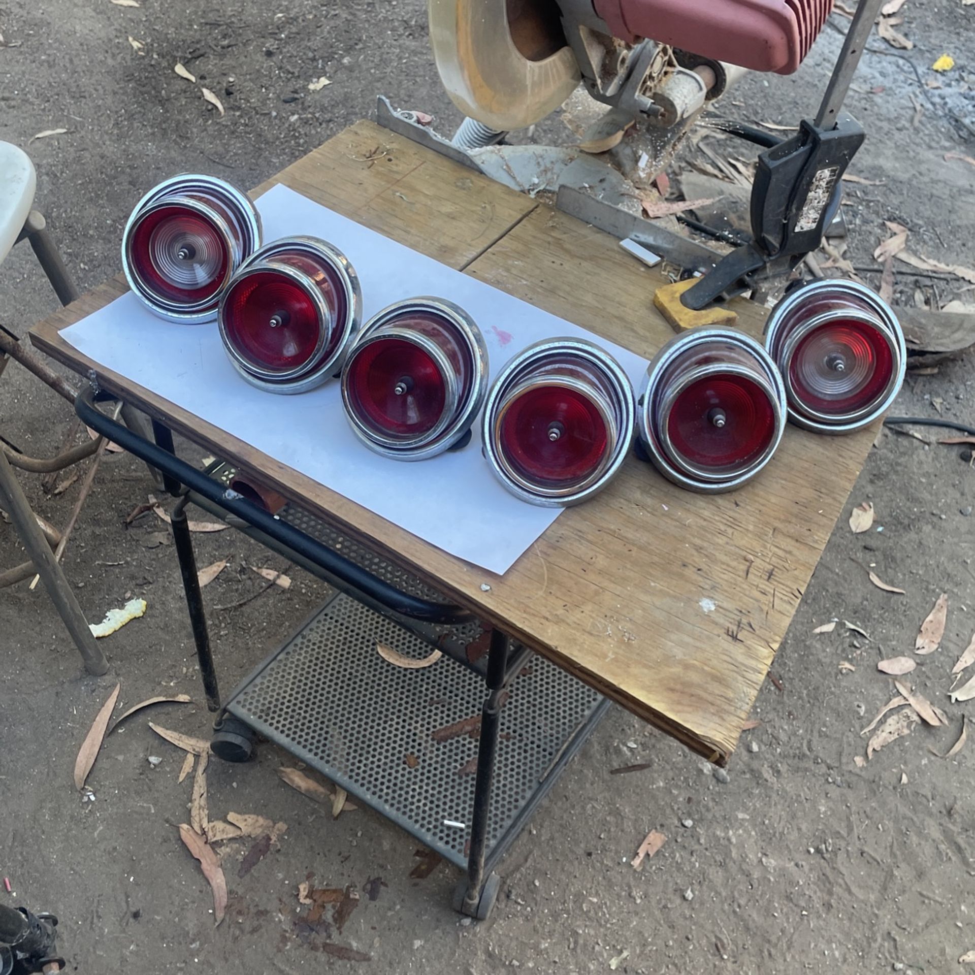 65 Impala Rear Brake Lights-lenses