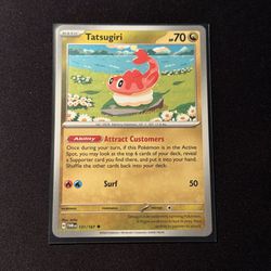 Tatsugiri Pokemon Card 