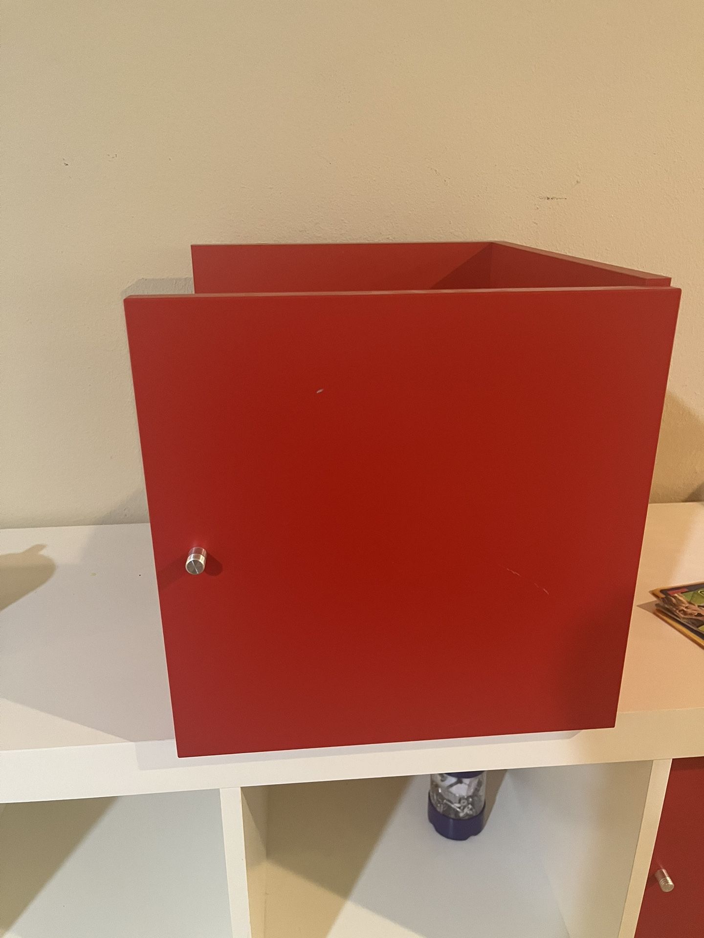 3 IKEA Expedit/Kallax Door inserts Assembled- Red