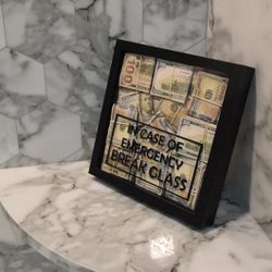 Money Canvas Wall Decor