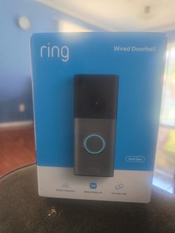 Ring wired doorbell