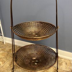 Two-Tier Fruit Basket 