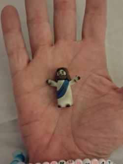 Lucky charm/ Baby Jesus pocket buddy