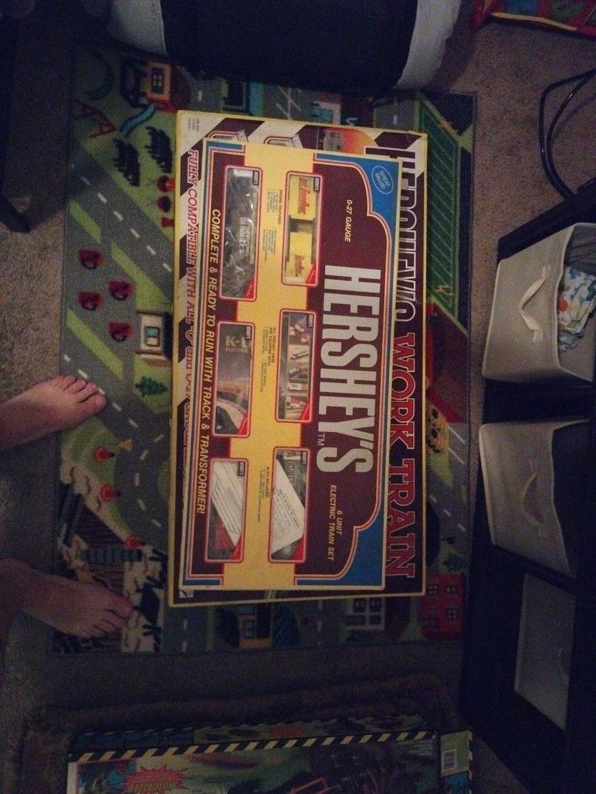 Vintage Hershey Train Set