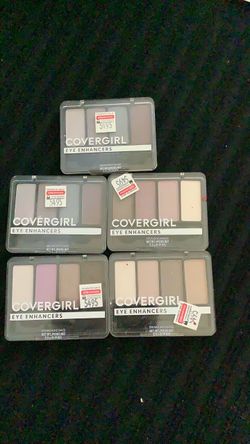 CoverGirl Eye Enhancers Eyeshadow Palettes – Lot of 5.        $2 each