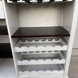 Wine Cabinet / Bar Old Style Finish 