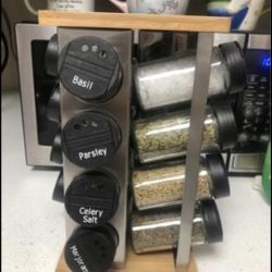 Kamenstein 16 Jar Revolving Spice Rack