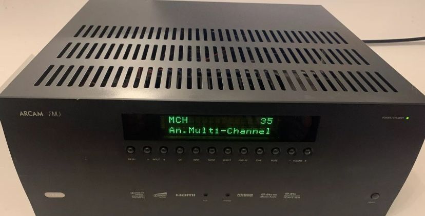 Arcam AVR 360 Receiver Audio File, Amplifier - Pre Amp Hdmi Inputs