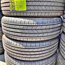 225/65r17 Michelin Tires Cón 80% De Vida Las 4 