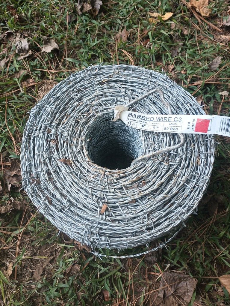 Roll of Barbed Wire