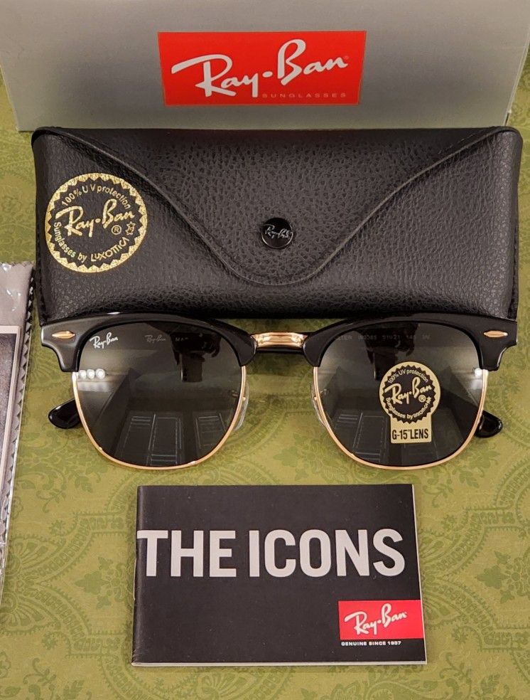 🎁🎁Clubmaster Black  🕶️😎🕶️🌲🌲