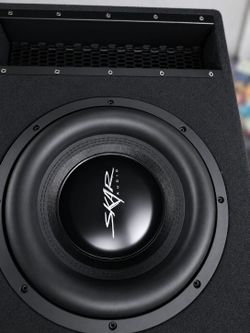 Skar Audio Subwoofer  and Hiphonics Brutus amp