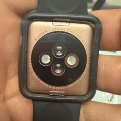 Apple Watch Pink Black Silver 