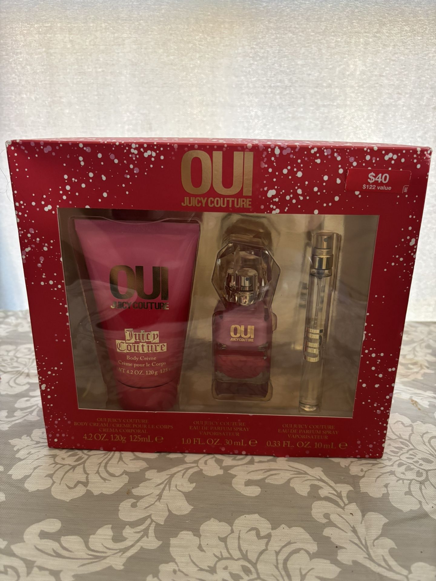 Oui Juicy Couture 3 Piece Set