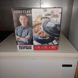 Green Pan Bobby Flay Cast Iron 5.5 Quart
