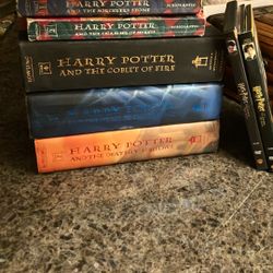 Harry Potter Books + 2 DVD’s