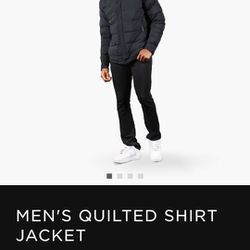 Tesla Men’s Quilted Shirt Jacket - Brand New, Unopened