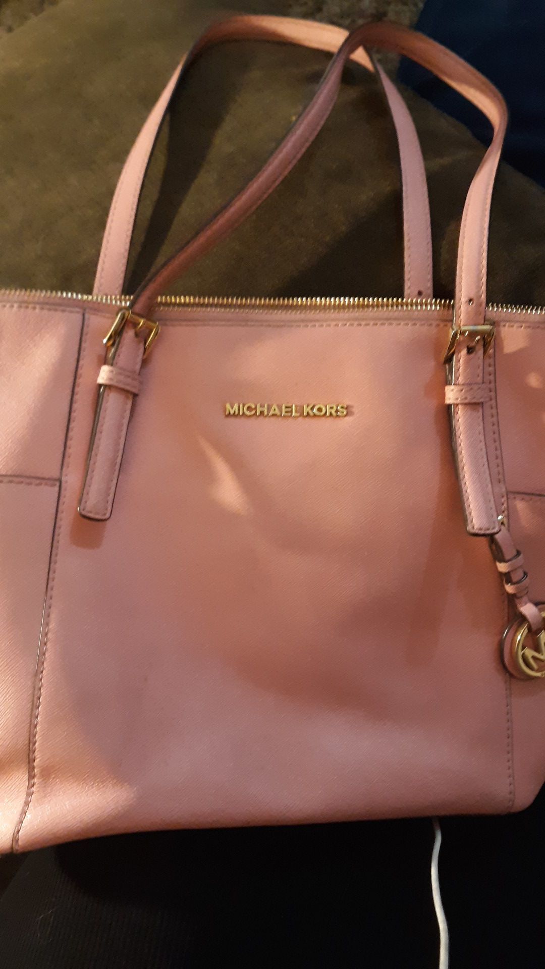 Michael Kors bubble gum pink medium handbag!!