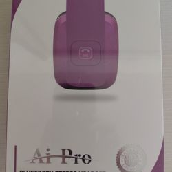 AI Pro Stereo Headset Purple