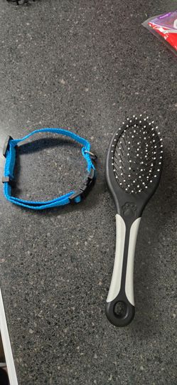 Collar and brush