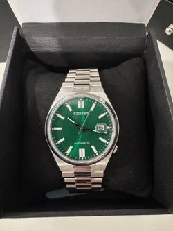 Citizen Tsuyosa NJ0150-81X — Green Dial Automatic