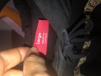 supreme metallic arc hoodie