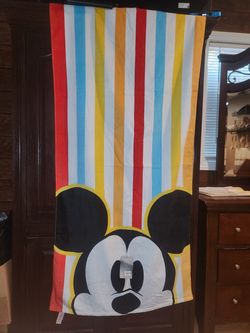 Mickey mouse pool towel for kids from Disney store brand new with tags