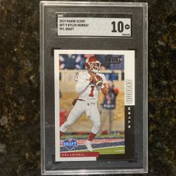 Kyler Murray Rookie SCG 10