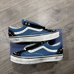 Vans Old Skool 36 Pearlized Navy Black Size 10 men’s