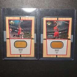 Michael Jordan Final Floor Commemorative Jumbo Card