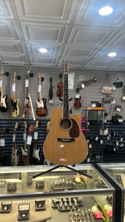 Martin and Co dreadnough acoustic electric guitar