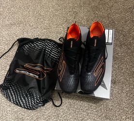 Skechers SKX_2 Elite AG Obsidian - Black/Orange EU 45½/US 11½