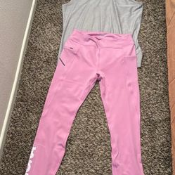 Athletic Outfit Size M (Hooded Top + Leggings)