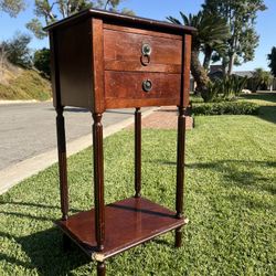 Small Table 2 Drawers 