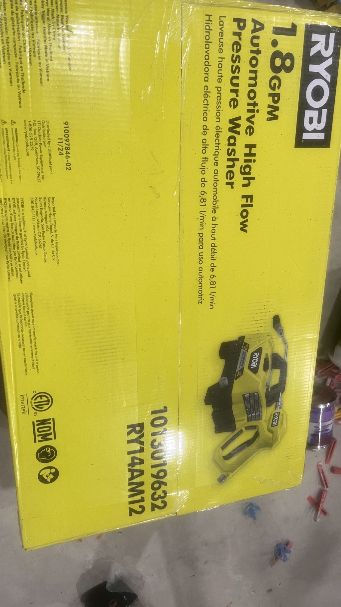 Ryobi 1.8 GPM