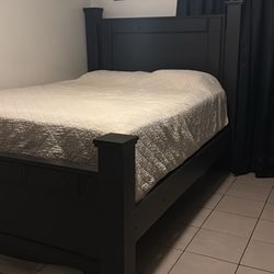 Black/dark Brown Bed Frame