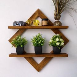 Hand Crafted-Locally Made Statement Wood Shelves 