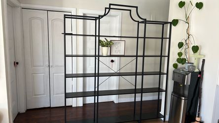 Black book shelf