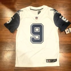 Tony Romo Dallas Cowboys Mens White/Navy Blue Nike Limited Jersey
M AND 2X