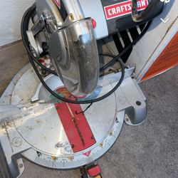 Tools Chop Saw Craftsmen Carpenter Construction 