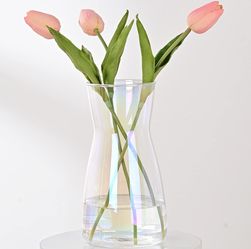 Crystal Cut Vase - Minimalistic