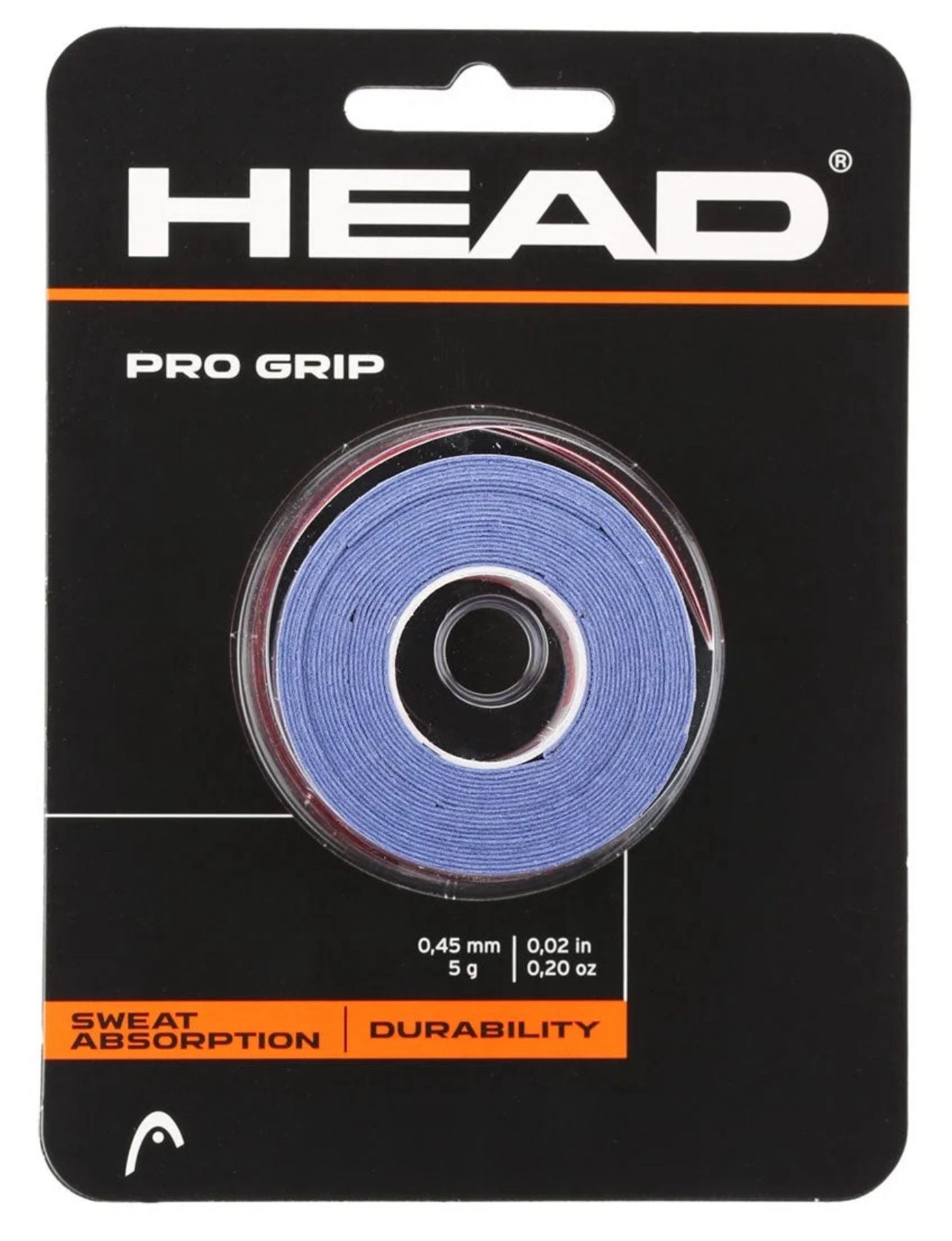 Head Pro Grip Blue Tennis/Pickleball Overgrip Pack Of 3