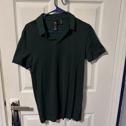 H&M Green Polo Small