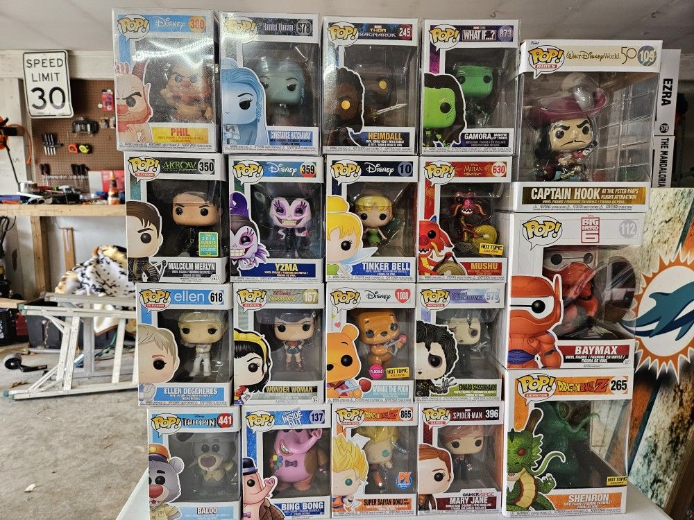 Funko Pops 